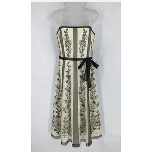 BCBGMAXAZRIA Women's Midi Strapless Dress Size 4